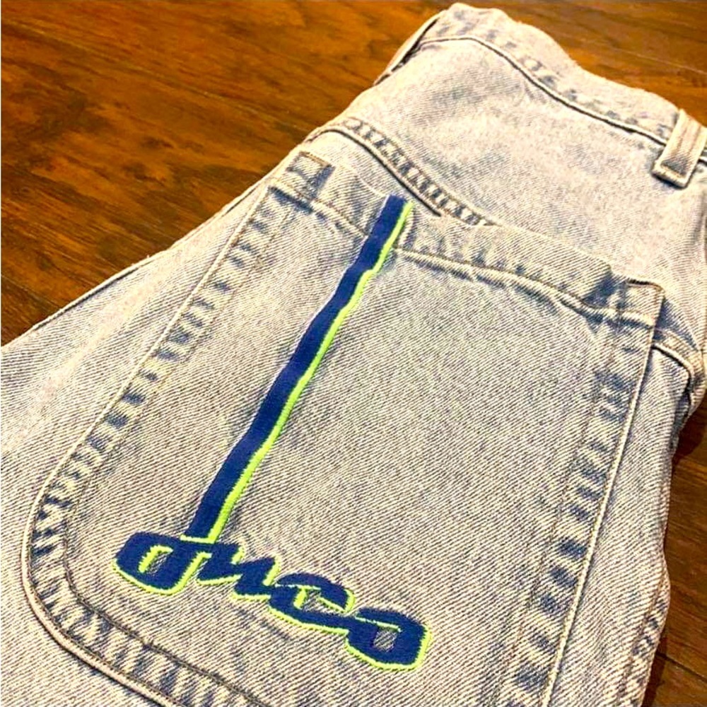 JNCO Shorts “Boarder” Size 20 Kids Made In USA 🇺🇸
